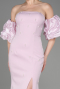 Long Powder Color Evening Dress ABU3659