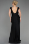Long Black Formal Plus Size Dress ABU3737