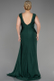 Long Emerald Green Formal Plus Size Dress ABU3737