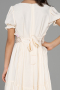 Midi White Girl Dress ABK1948