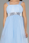 Light Blue Long Girl Dress ABU3031