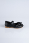 Black Leather Kid Shoe MJ4000