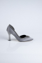 Platinum Satin Stiletto MJ8008