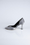 Platinum Satin Stiletto MJ8008