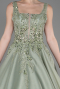 Long Mint Haute Couture Dress ABU3745