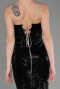 Long Black Mermaid Evening Gown ABU3768