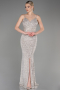 Long Mink Mermaid Evening Gown ABU3768
