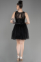 Short Black Prom Gown ABK2016