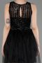 Short Black Prom Gown ABK2016