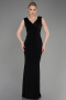 Long Black Evening Dress ABU1190