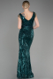 Long Emerald Green Mermaid Prom Dress ABU3874