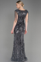 Long Anthracite Mermaid Prom Dress ABU3881