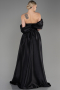 Long Black Evening Dress ABU3887