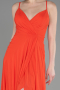 Orange Long Prom Gown ABU1305