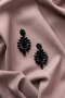 Black Earring UK528