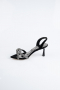 Black Stony Evening Shoe MJ5166
