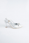 Silver Laser Cut Stiletto MJL5164