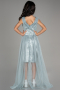 Short Turquoise Girl Dress ABK1713