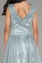 Short Turquoise Girl Dress ABK1713