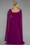 Violet Long Chiffon Plus Size Evening Dress ABU3464