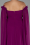 Violet Long Chiffon Plus Size Evening Dress ABU3464