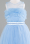 Long Blue Girl Dress ABU4221
