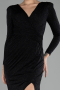 Long Black Evening Dress ABU3542
