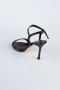 Black Leather Evening Shoe AB1119