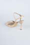 Long Mink Patent Leather Evening Shoe ABU4235