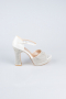 White Stony Evening Shoe MJ2228