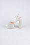 White Stony Evening Shoe MJ4229