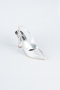 Silver Laser Cut Stiletto MJ4102