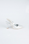 Silver Laser Cut Stiletto MJ4102