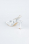 Silver Laser Cut Stiletto MJ4102