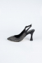 Black Stony Stiletto MJ4103