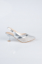 Silver Stony Evening Shoe MJ5311