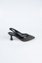 Black Stony Evening Shoe MJ5311