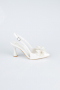 White Skin Evening Shoe MJD4100