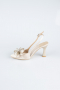 Mink Satin Evening Shoe MJS4100