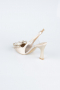 Mink Satin Evening Shoe MJS4100