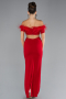 Long Red Evening Dress ABU3602