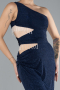 Long Navy Blue Evening Dress ABU3702