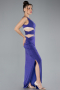 Long Purple Evening Dress ABU3702