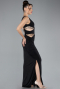 Long Black Evening Dress ABU3702