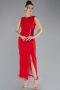 Midi Red Cocktail Dress ABK2169