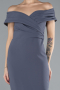 Anthracite Midi Invitation Dress ABK1902