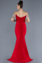 Long Red Evening Dress ABU4553