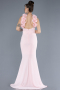 Long Powder Color Evening Dress ABU4610