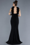 Long Black Evening Dress ABU4610