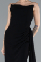 Long Black Mermaid Evening Gown ABU4666